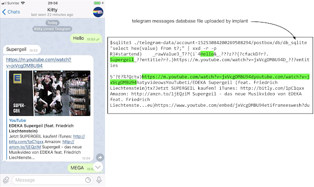 پیام‌های افشا شده تلگرام در اثر آسیب پذیری آیفون